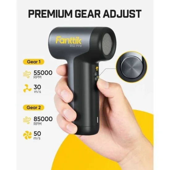 Fanttik B10 Pro Electric Air Duster - Black